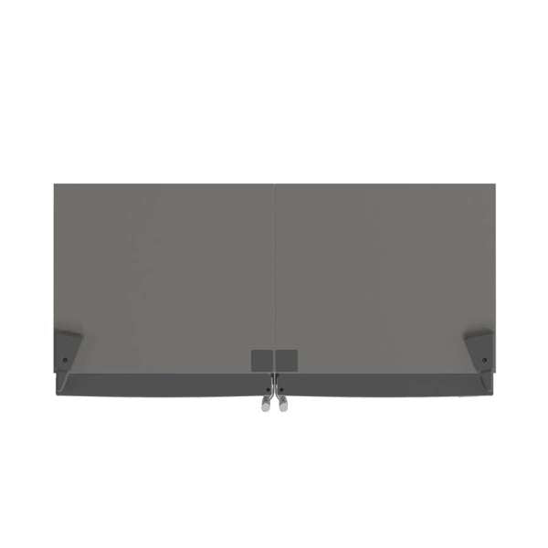 Forno Guardia 46.8-Inch 21.6 cu.ft. Side-by-Side Bottom Freezer Refrigerator in Stainless Steel (FFFFD1778-48)