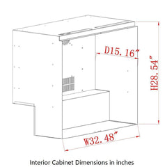 KingsBottle 36" Outdoor Beverage Refrigerator 2 Door For Home - KBU56ASD