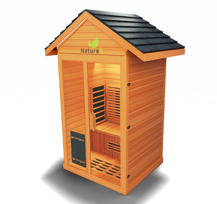 Medical Breakthrough Nature 5™ - Outdoor Sauna, 2 Person