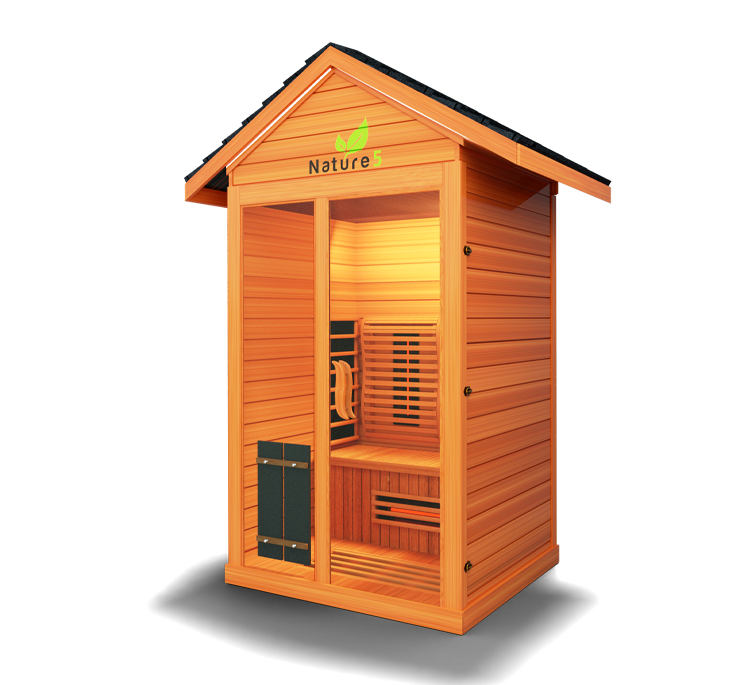 Medical Breakthrough Nature 5™ - Outdoor Sauna, 2 Person