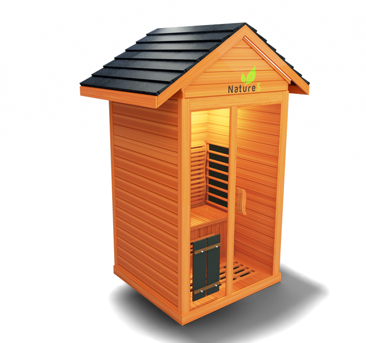 Medical Breakthrough Nature 5™ - Outdoor Sauna, 2 Person