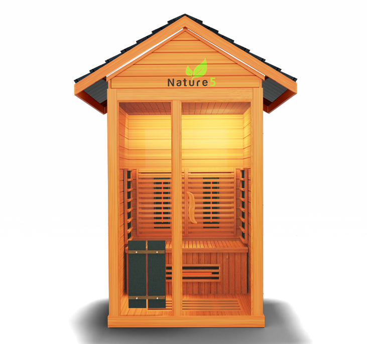 Medical Breakthrough Nature 5™ - Outdoor Sauna, 2 Person