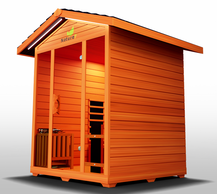 Medical Breakthrough Nature 7™ - Outdoor Sauna, 4 Person