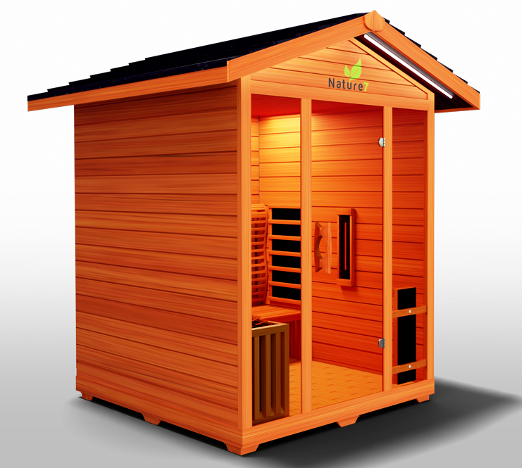 Medical Breakthrough Nature 7™ - Outdoor Sauna, 4 Person
