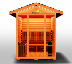 Medical Breakthrough Nature 7™ - Outdoor Sauna, 4 Person