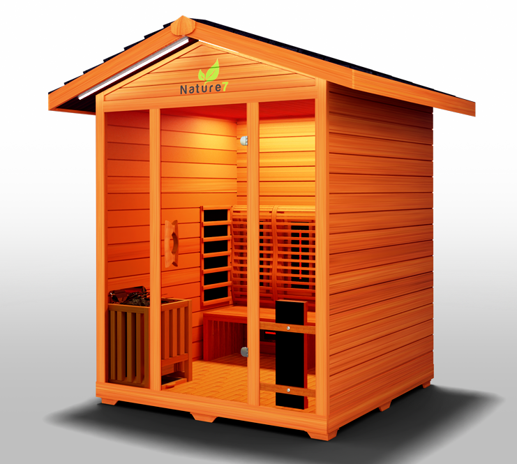Medical Breakthrough Nature 7™ - Outdoor Sauna, 4 Person