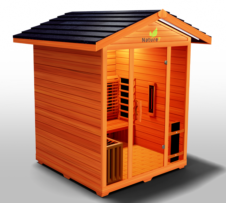Medical Breakthrough Nature 7™ - Outdoor Sauna, 4 Person