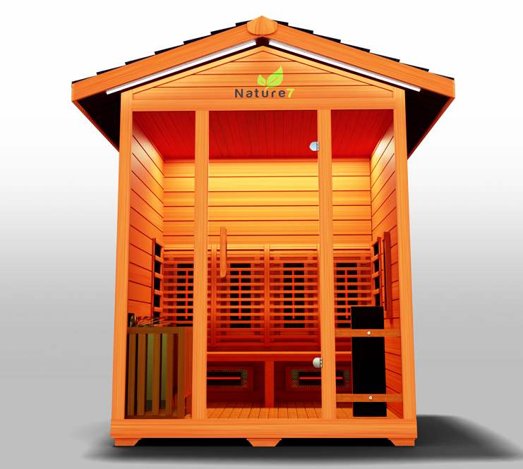 Medical Breakthrough Nature 7™ - Outdoor Sauna, 4 Person