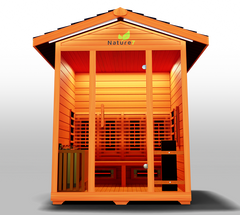 Medical Breakthrough Nature 7™ - Outdoor Sauna, 4 Person