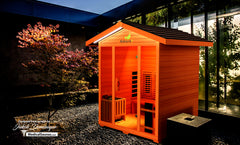 Medical Breakthrough Nature 7™ - Outdoor Sauna, 4 Person