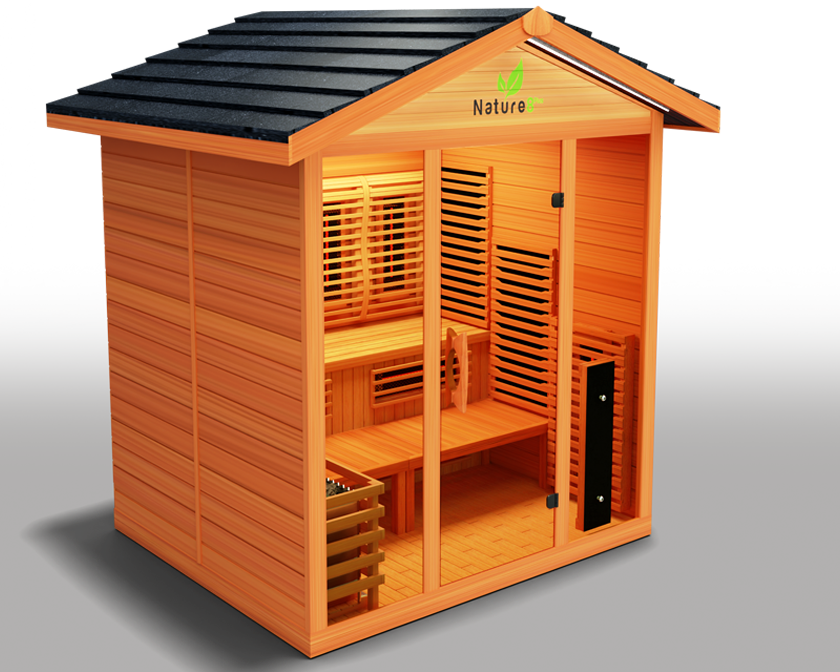 Medical Breakthrough Nature 8™ Plus - Outdoor Sauna, 6 Person