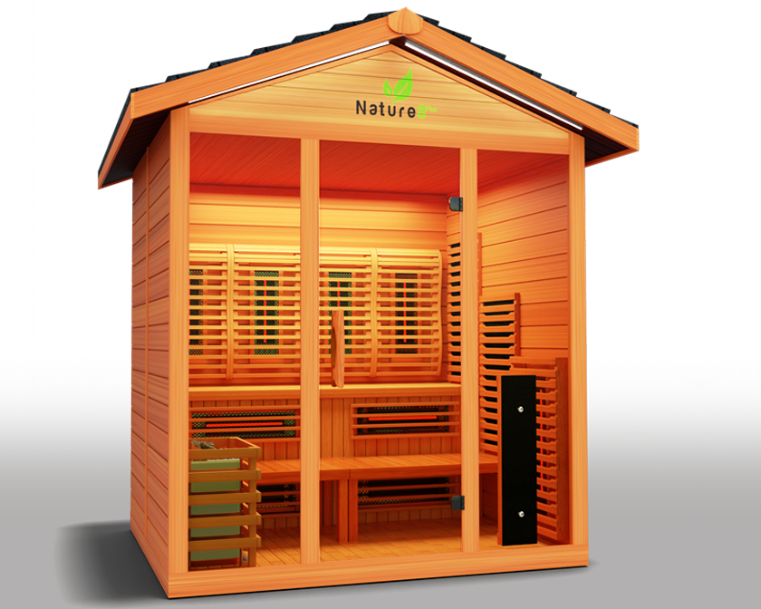 Medical Breakthrough Nature 8™ Plus - Outdoor Sauna, 6 Person