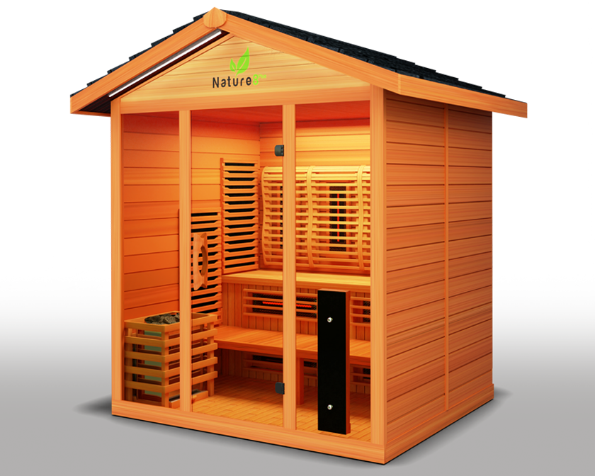 Medical Breakthrough Nature 8™ Plus - Outdoor Sauna, 6 Person