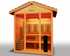 Medical Breakthrough Nature 8™ Plus - Outdoor Sauna, 6 Person