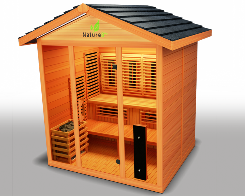 Medical Breakthrough Nature 8™ Plus - Outdoor Sauna, 6 Person