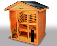 Medical Breakthrough Nature 8™ Plus - Outdoor Sauna, 6 Person