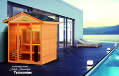 Medical Breakthrough Nature 8™ Plus - Outdoor Sauna, 6 Person