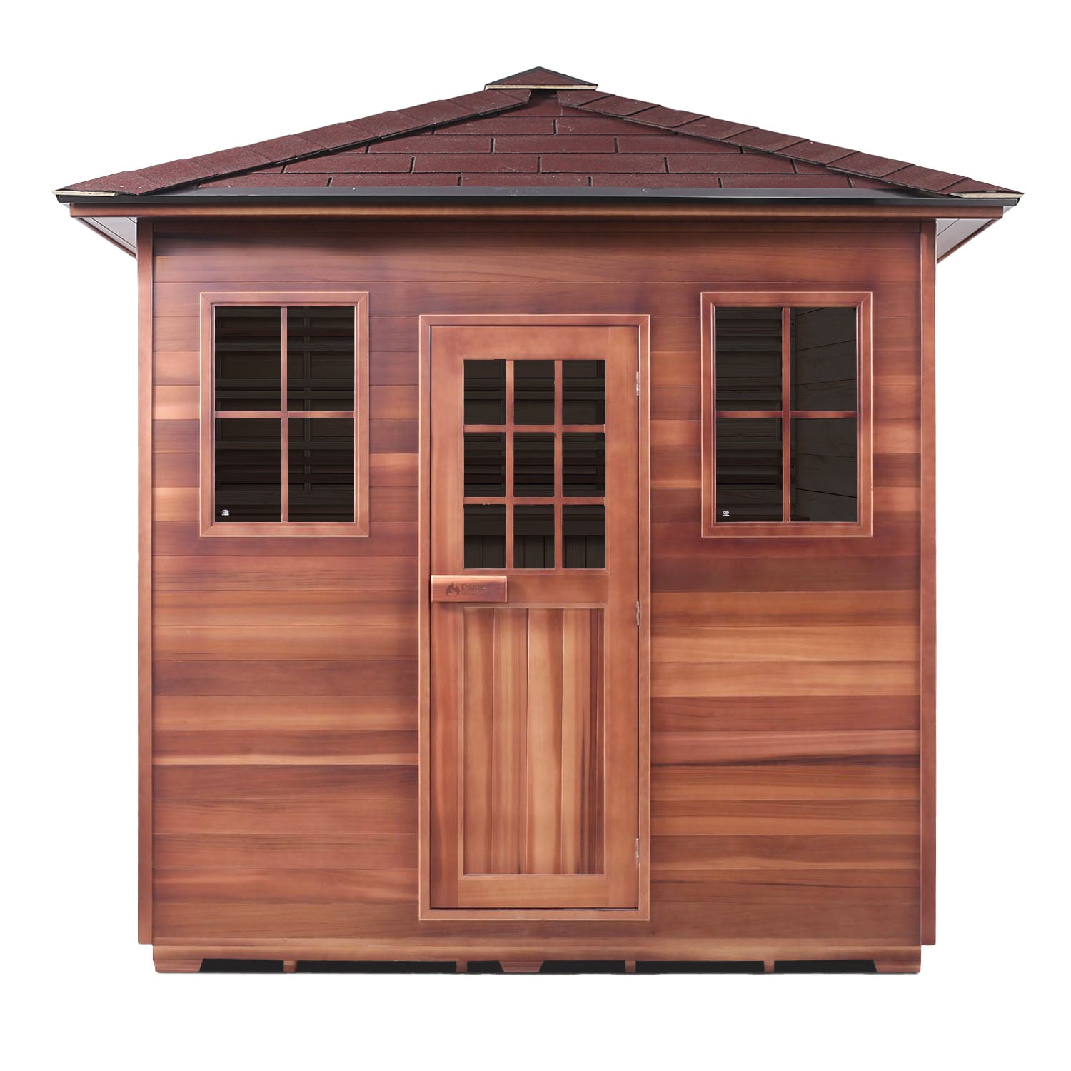 Enlighten Outdoor Dry Traditional Sauna - MOONLIGHT 8 Slope