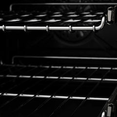 ZLINE Autograph Edition 60 in. 7.4 cu. ft. Legacy Dual Fuel Range with 9 Burner Gas Cooktop and 2 Electric Convection Ovens in DuraSnow® Stainless Steel with White Matte Doors - RASZ-WM-60