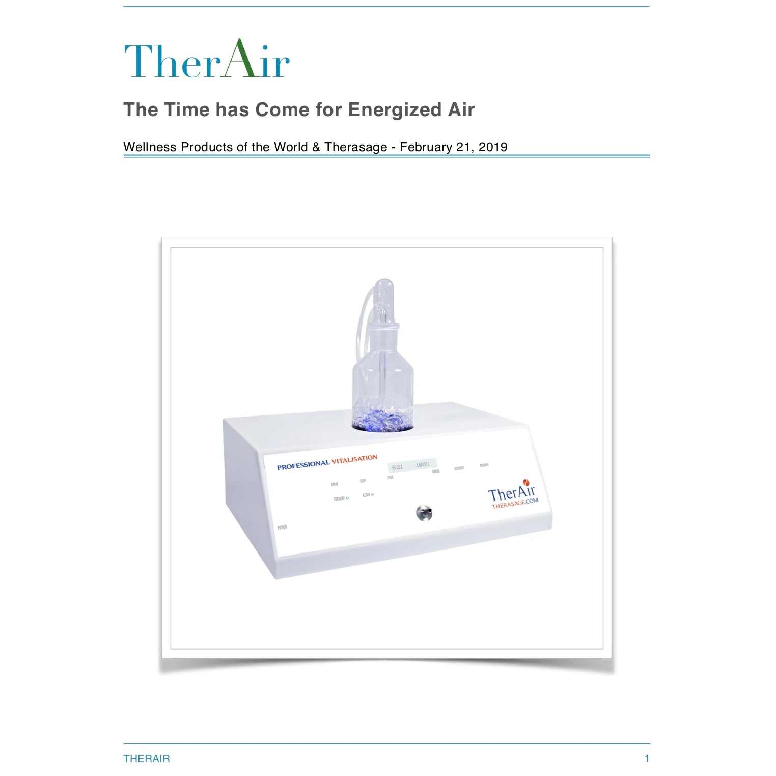 TherAir - Personal Model