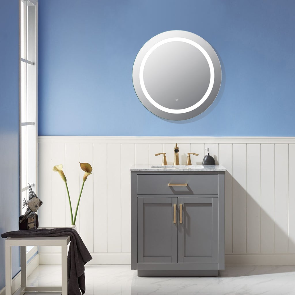 Altair Round LED Mirror - Modern Frameless Vanity Mirror - Padova