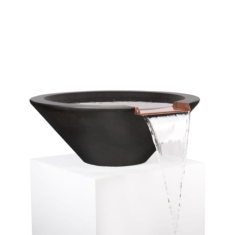 The Outdoor Plus CAZO WATER BOWL- GFRC CONCRETE - OPT - RWO