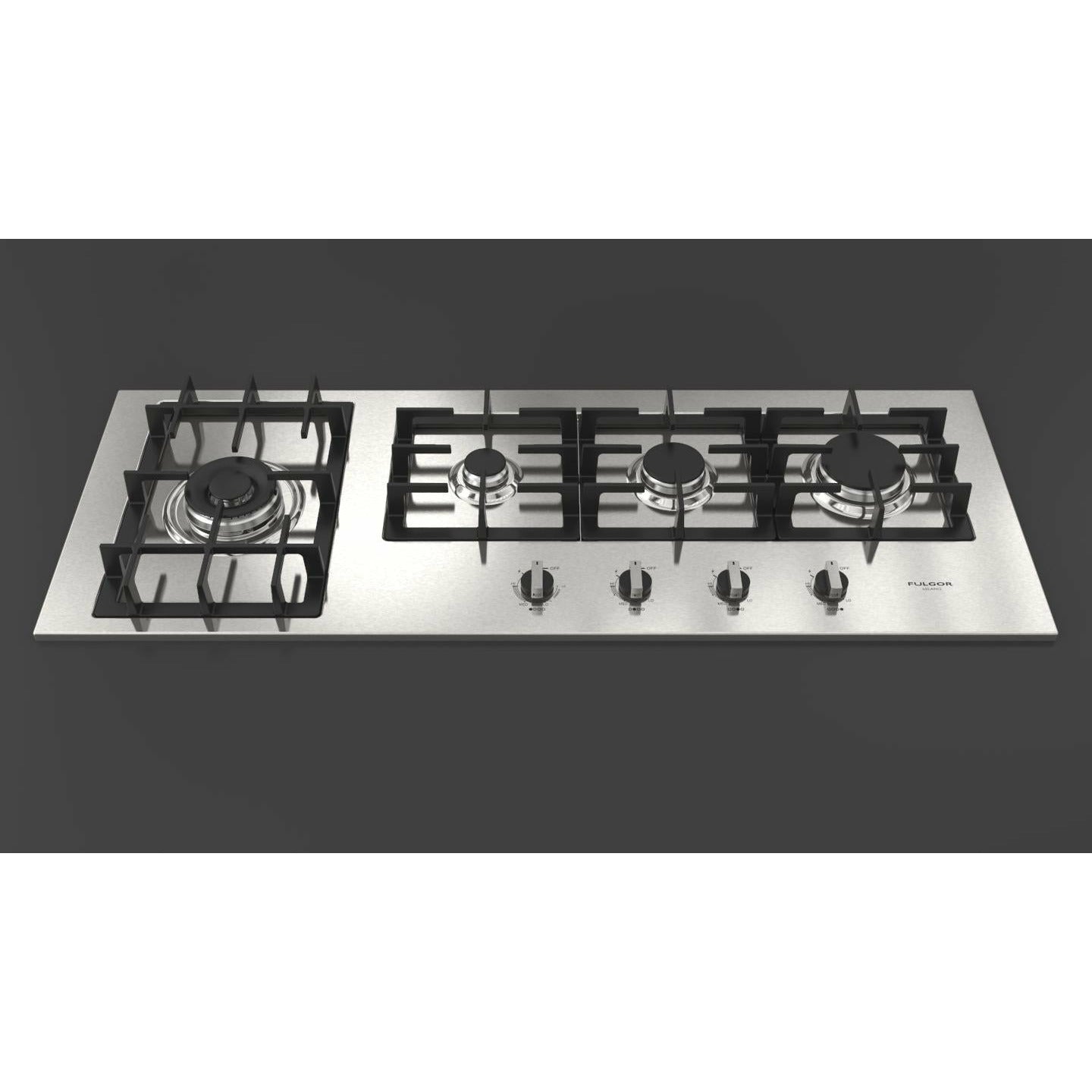 Fulgor Milano 44" Gas Cooktop with 4 European Sealed Burners - F4GK42S1
