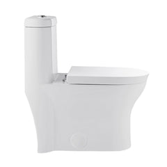 Swiss Madison  Monaco One-Piece Elongated Toilet Dual-Flush 1.1/1.6 gpf - SM-1T108