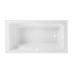 Swiss Madison Claire 60" x 32" Right-Hand Drain Drain Alcove Tub with Corner Apron - SM-AB571