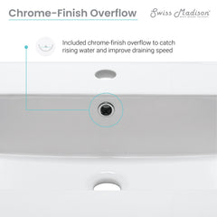 Swiss Madison Cannes 24" Bathroom Vanity in White - SM-BV412