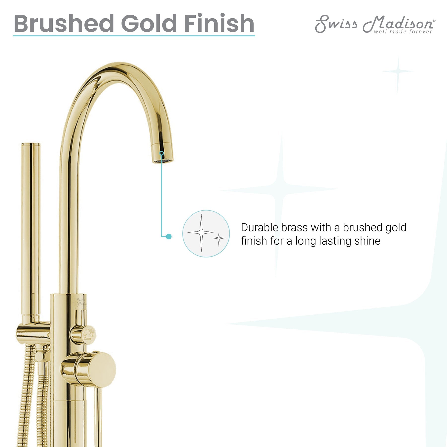 Swiss Madison Ivy Freestanding Bathtub Faucet - SM-FF11