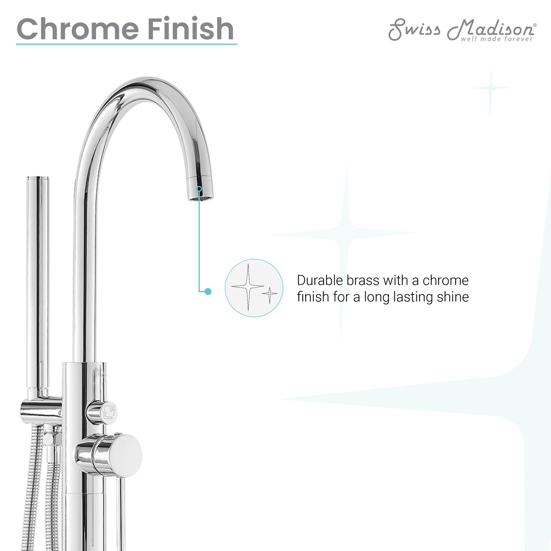 Swiss Madison Ivy Freestanding Bathtub Faucet - SM-FF11