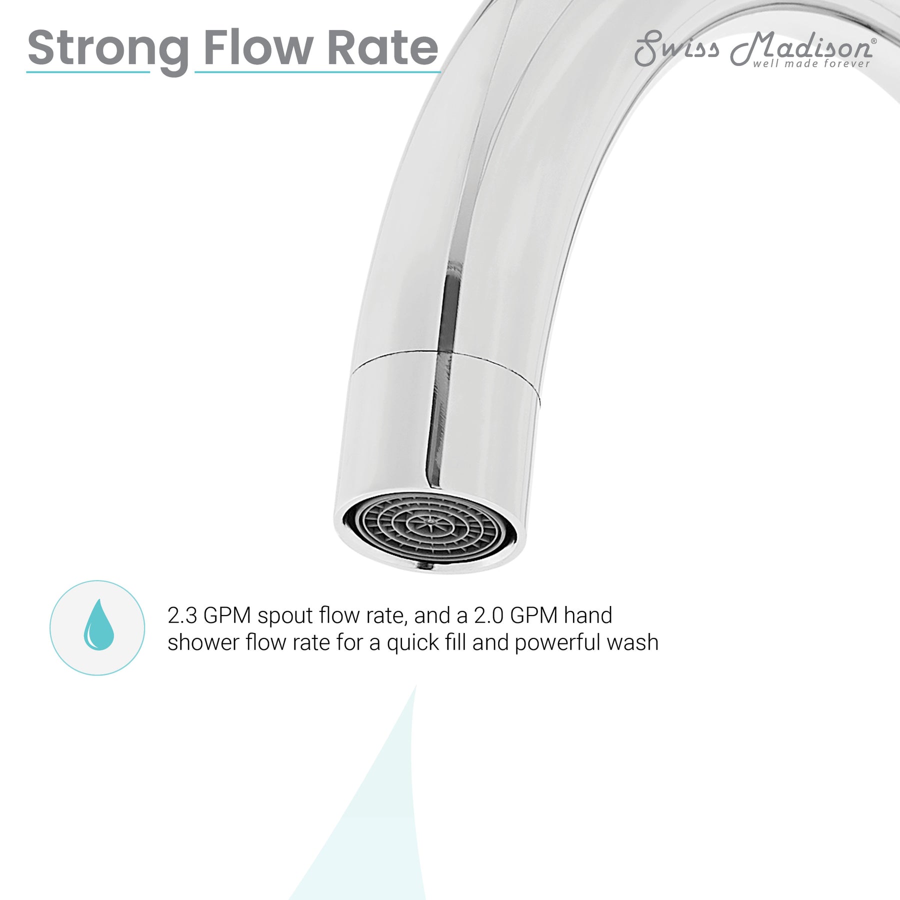 Swiss Madison Ivy Freestanding Bathtub Faucet - SM-FF11