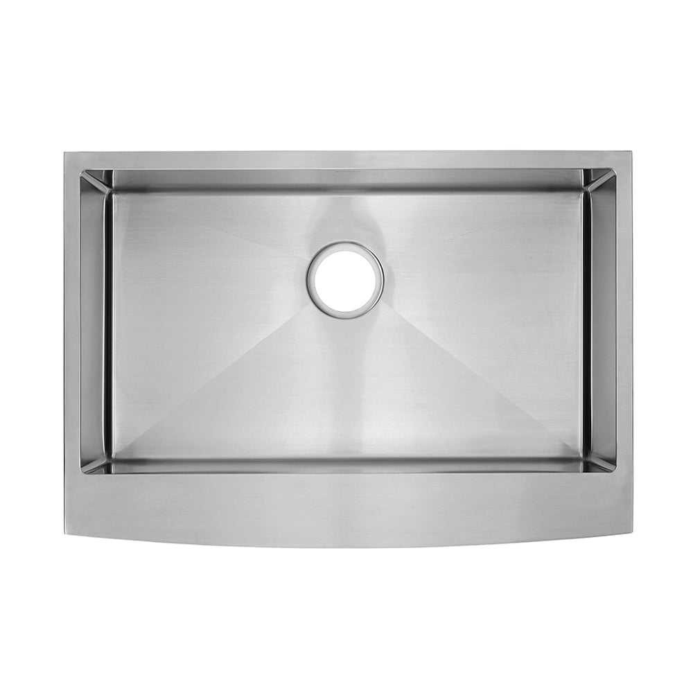 Swiss Madison Rivage 30" x 21" Stainless Steel, Single Basin, Farmhouse Kitchen Sink with Apron - SM-KS759