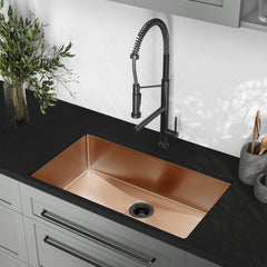 Swiss Madison Rivage 32" x 19" Single Basin, Undermount Kitchen Sink - SM-KU701