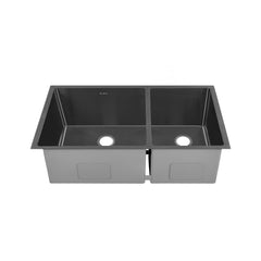 Swiss Madison Rivage 33" x 20" Dual Basin, Undermount Kitchen Sink - SM-KU725