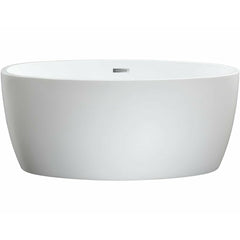 Altair Jolie 55" x 32" Freestanding Soaking Acrylic Bathtub