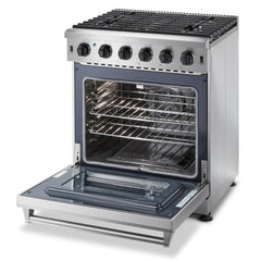 Thor Kitchen 30 Inch Gas Range in Stainless Steel - LRG3001U