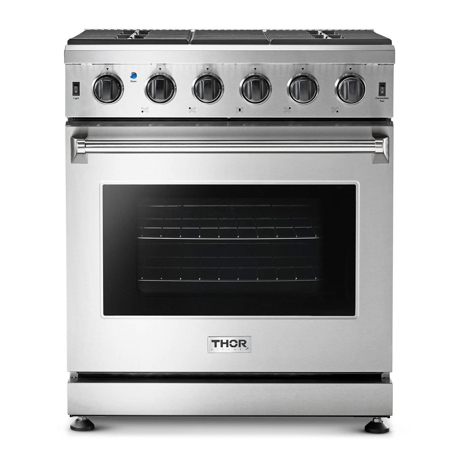 Thor Kitchen 30 Inch Gas Range in Stainless Steel - LRG3001U