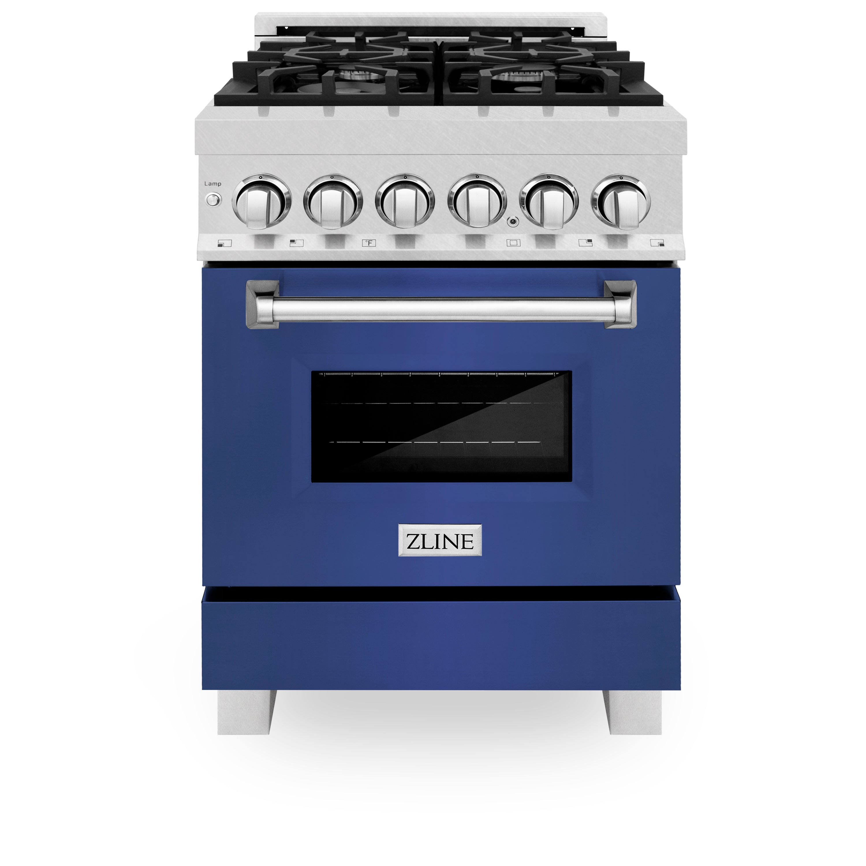 ZLINE 24” Professional DuraSnow® Dual Fuel Range RAS-SN-24