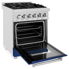 ZLINE 24” Professional DuraSnow® Dual Fuel Range RAS-SN-24