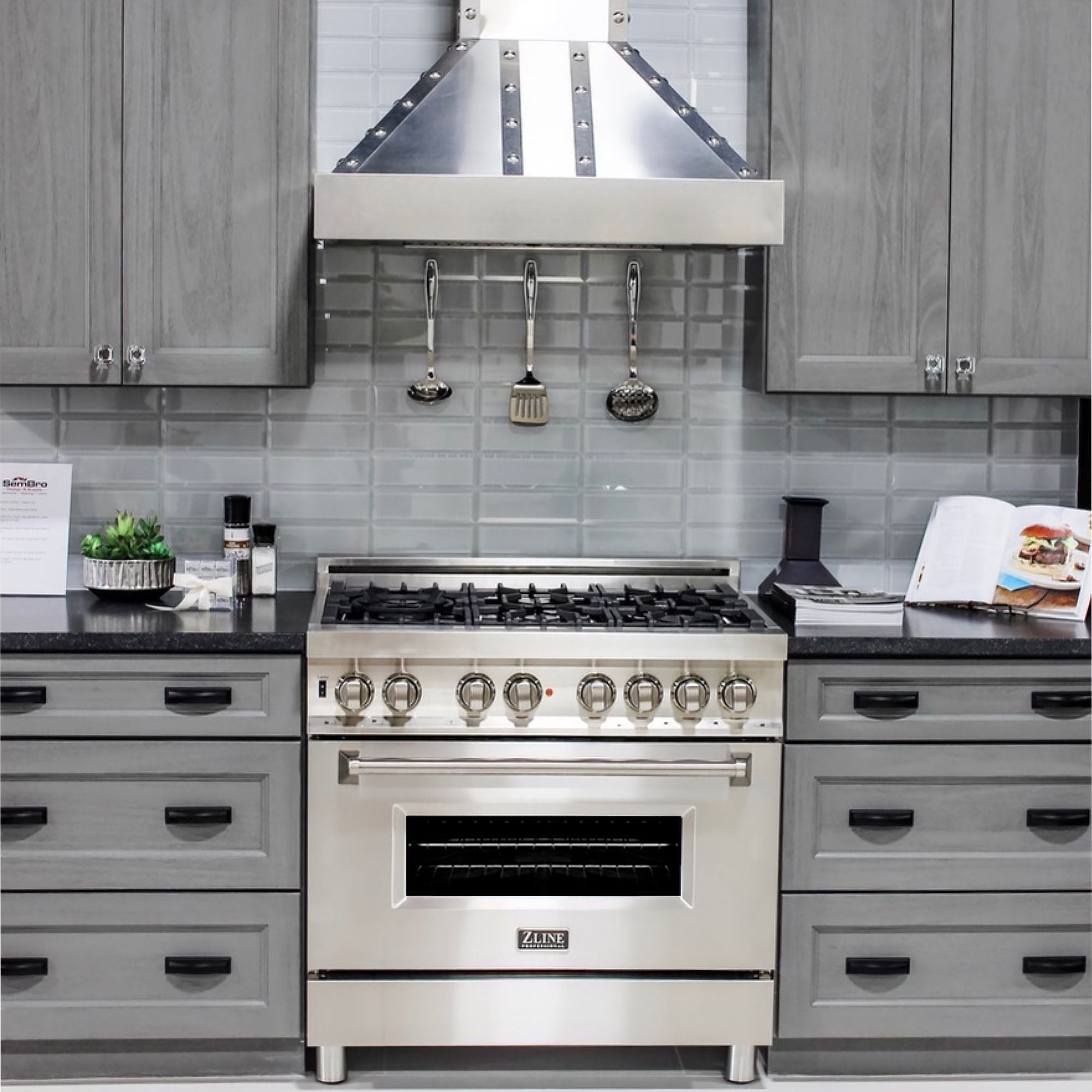 ZLINE Convertible Vent Designer Series Wall Mount Range Hood in DuraSnow™ Stainless Steel - 655-4SSSS