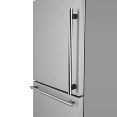 Forno Milano Espresso 31-Inch Stainless Steel Bottom Freezer Refrigerator, 17.2 cu.ft., Built-In Ice Maker, ENERGY STAR - FFFFD1786-31