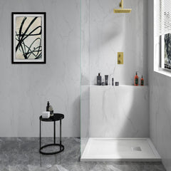 Swiss Madison Terre B Series 36" x 36" Reversible Drain Shower Base - SM-SB550