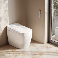 Swiss Madison Avancer One Piece Smart Toilet 1.28 GPF with Heated Bidet, Air Drying, Night Light, Foot Sensor - SM-ST4901 - The Home Selection