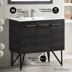 Swiss Madison Annecy 36" Bathroom Vanity - SM-BV2 - The Home Selection