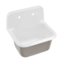 Swiss Madison Loire 22" Cast Iron Rectangle Wall-Mounted Sink - SM-WS7101