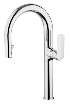 Fortis REMUS Single Handle Pull-Down Kitchen Faucet - Polished Chrome
