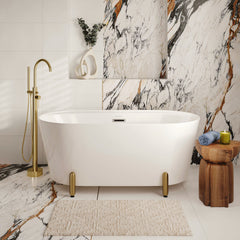 Swiss Madison Monaco 59" Freestanding Bathtub with Stand - SM-FB1002