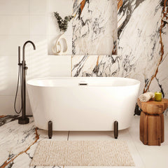 Swiss Madison Monaco 59" Freestanding Bathtub with Stand - SM-FB1002